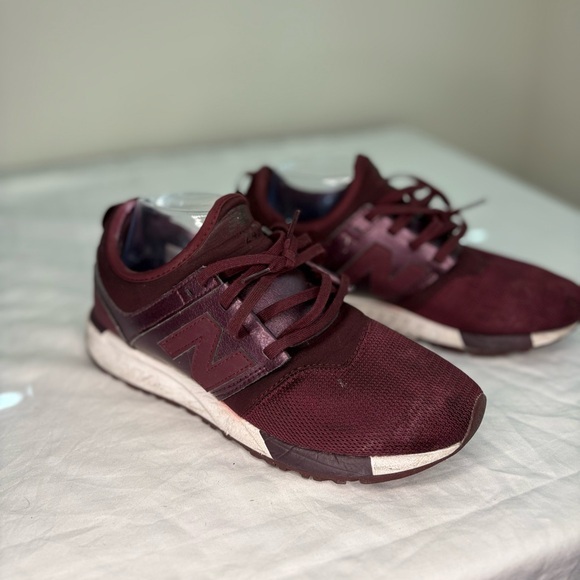 Maroon New Balance 247! Rev lite style - Picture 1 of 7